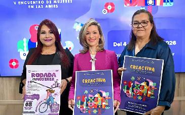 Anuncia IMCA la próxima edición de Creactiva. V Encuentro de Mujeres en las Artes
