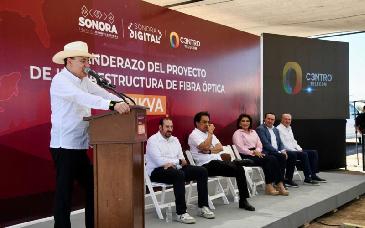 Arranca en Sonora red de fibra óptica para impulsar conectividad y desarrollo digital
