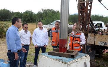 Con 29 nuevos pozos en operación, se avanza en acciones para garantizar abasto de agua: Toño Astiazarán