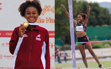 Danna Valeria, alumna de Cobach Caborca, se corona campeona nacional de heptatlón en la Conade 2025