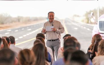 Entrega Astiazarán primera etapa del Libramiento Norponiente y arranca nueva fase histórica