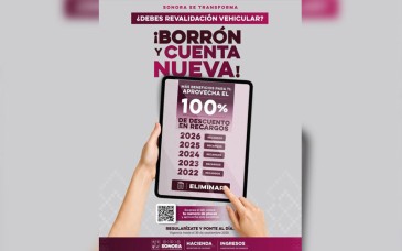 Hacienda Sonora mantendrá atención y descuento del 100% en recargos vehiculares