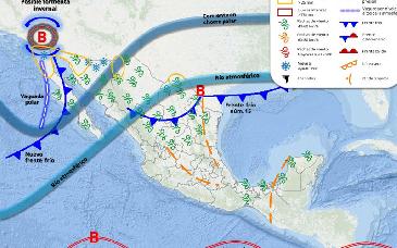 Prevén primera tormenta invernal del año en Sonora; Protección Civil alerta por lluvias, vientos y posible nieve
