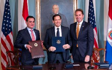 Paraguay y EU firman acuerdo sobre “tercer país seguro” contra migración irregular