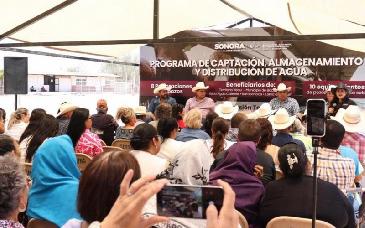 Durazo fortalece acceso al agua con obras hidráulicas en Bácum