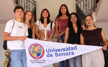 Unison recibe a estudiantes de Francia, Alemania, Costa Rica y tres estados de México por Movilidad Entrante