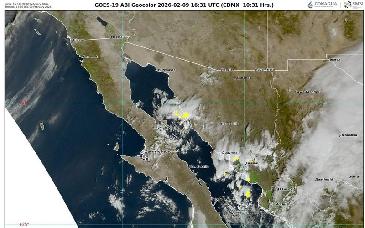 Protección Civil alerta por lluvias, vientos fuertes y descenso de temperaturas en Sonora