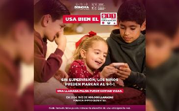 SSPC Sonora llama a evitar llamadas de broma al 9-1-1 durante el Día de los Santos Inocentes