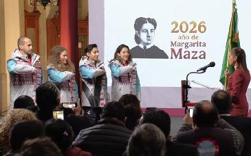 Sheinbaum abandera a delegación mexicana que participará en Juegos Olímpicos de Invierno