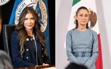 México y EE.UU. revisarán acuerdos de seguridad durante visita de Kristi Noem