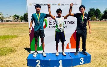 Estudiante de Cecyte Nogales gana plata y bronce en Nacionales de Educación Media Superior