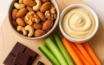 Snacks inteligentes para mantenerte con energía y concentración todo el día