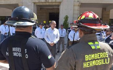 Hermosillo participa en el Primer Simulacro Nacional con desalojo en tiempo récord