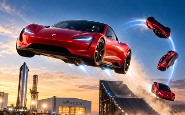 Tesla presenta Roadster con tecnología de SpaceX y promete maniobras aéreas