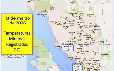 Protección Civil prevé tardes calurosas y mañanas frías este fin de semana en Sonora