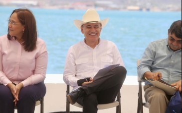 Modernización del malecón de Guaymas alcanza 35% de avance