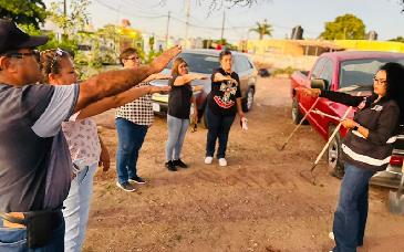 Familias de Praderas se suman a estrategia de paz y recuperación de espacios en Guaymas