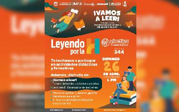 Invitan a disfrutar Víactiva con talleres, libros gratis y convivencia familiar en Hermosillo