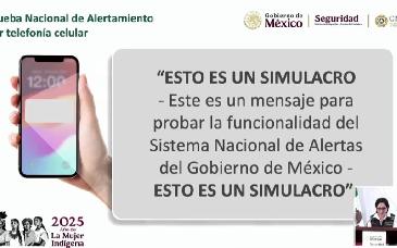 Simulacro Nacional 2025 enviará alerta a todos los celulares el 19 de septiembre