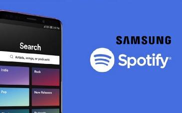 Samsung y Spotify anuncian alianza para la serie Galaxy A