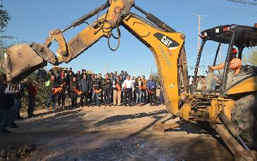 Ayuntamiento y sector empresarial impulsan rehabilitación vial en el Parque Industrial Sur
