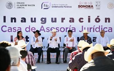 Alfonso Durazo fortalece acciones de justicia para el Pueblo Yaqui en Vícam