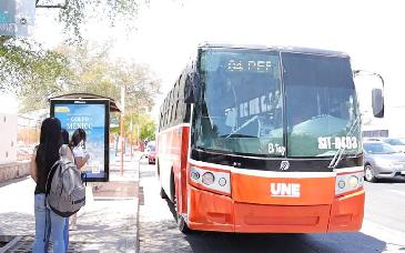 Adelantan uso de aire acondicionado en camiones de Hermosillo