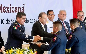 Fuerza Aérea Mexicana, pilar de soberanía y auxilio a la población: Alfonso Durazo