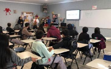 SSPC Sonora concientiza a estudiantes de Naco sobre violencia en el noviazgo