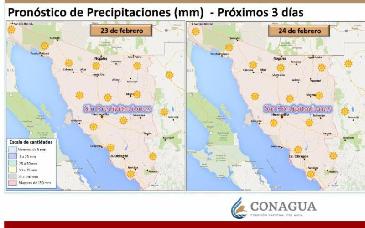 Protección Civil Sonora informa de pronóstico de alza de temperaturas máximas