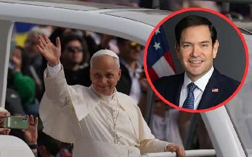 Marco Rubio pone a Cuba en agenda con el Papa León XIV