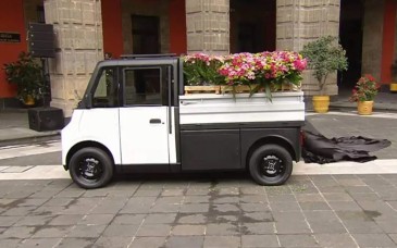 Presentan segundo prototipo de Olinia, vehículo eléctrico mexicano diseñado para transporte de carga