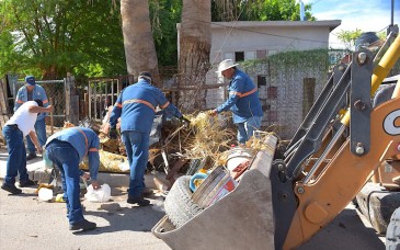 Anuncian jornadas de descacharre en Colinas del Sol y Bahía de Kino