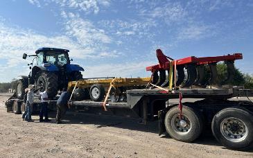 Ejidatarios de San Rafael de Ures reciben tractor mediante programa de Maquinaria Agrícola de Sagarhpa