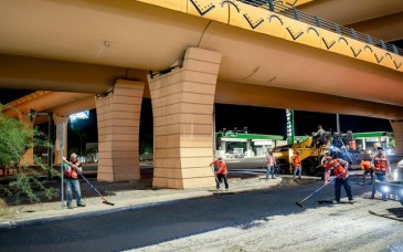 Intensifican bacheo en Hermosillo con 17 cuadrillas que trabajan de día y de noche