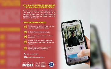 Unidad Cibernética alerta sobre riesgos y da consejos de seguridad en apps de citas