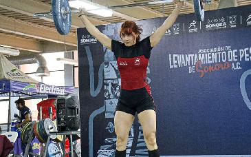 Más de 80 atletas compiten en el Estatal Abierto de Levantamiento de Pesas en Sonora