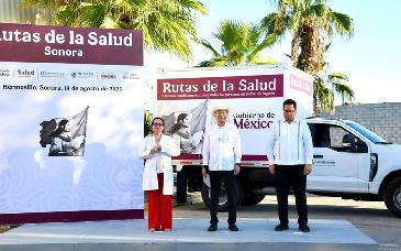 Gobernador Durazo destaca avance en hospitales y cobertura de medicinas para fortalecer sistema de salud en Sonora