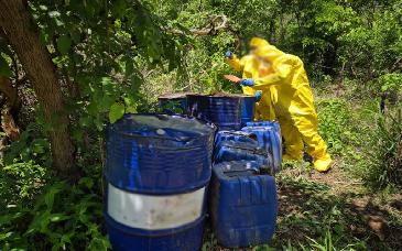 Golpe simultáneo al crimen en nueve estados; incautan drogas, armas y equipo