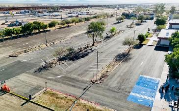 UES mejora infraestructura en San Luis Río Colorado con recarpeteo de estacionamiento