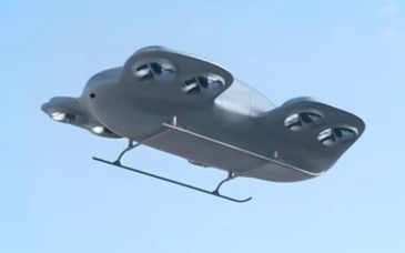 EFC1200, el vehículo volador chino que busca revolucionar el transporte urbano