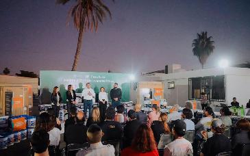 Entrega Toño Astiazarán apoyos del programa Peso Solar a 15 instituciones altruistas de Hermosillo