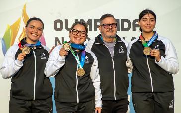 Sonora suma dos oros y una plata en tiro deportivo en la Olimpiada Nacional